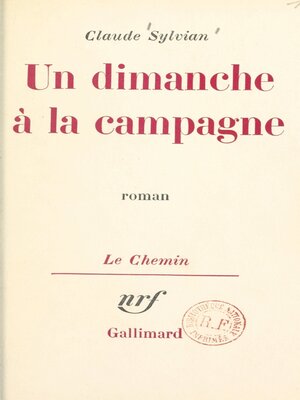 cover image of Un dimanche à la campagne